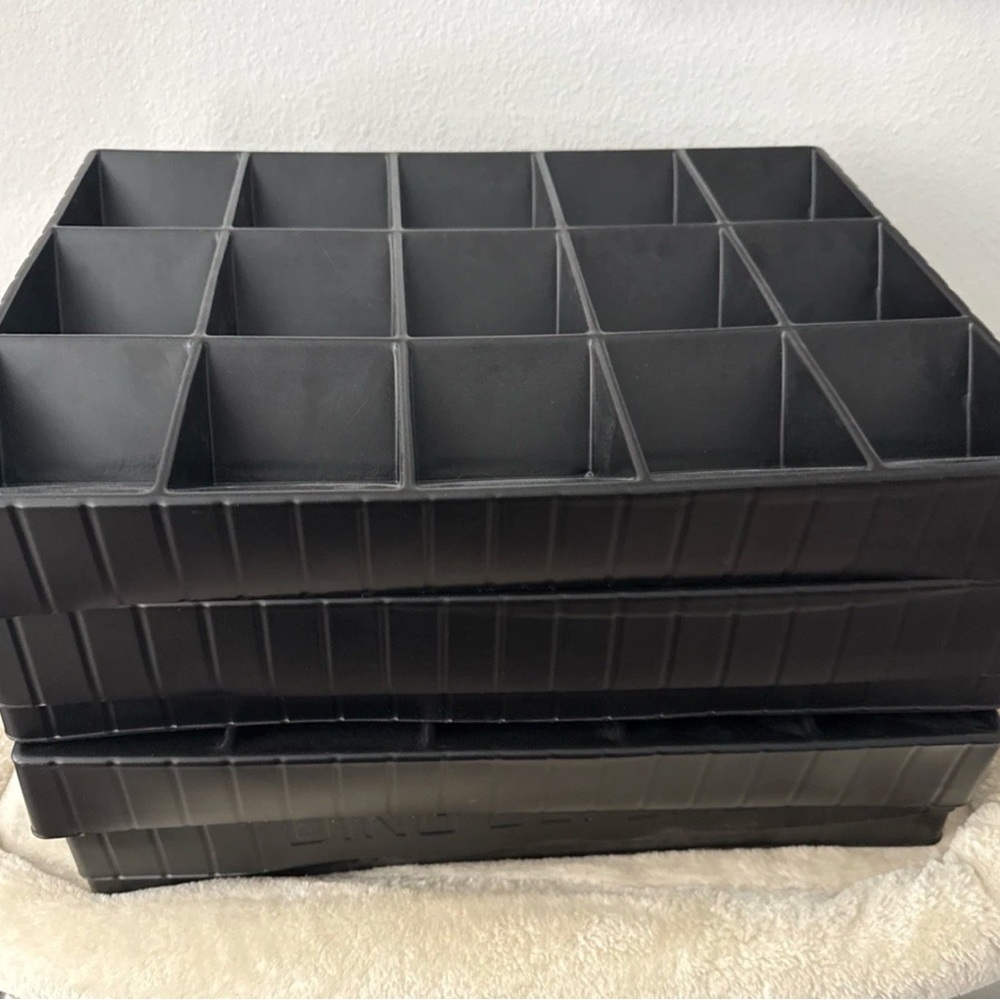 Black Storage Organizer Set Of 8 Sports / Pokémon Card Displays